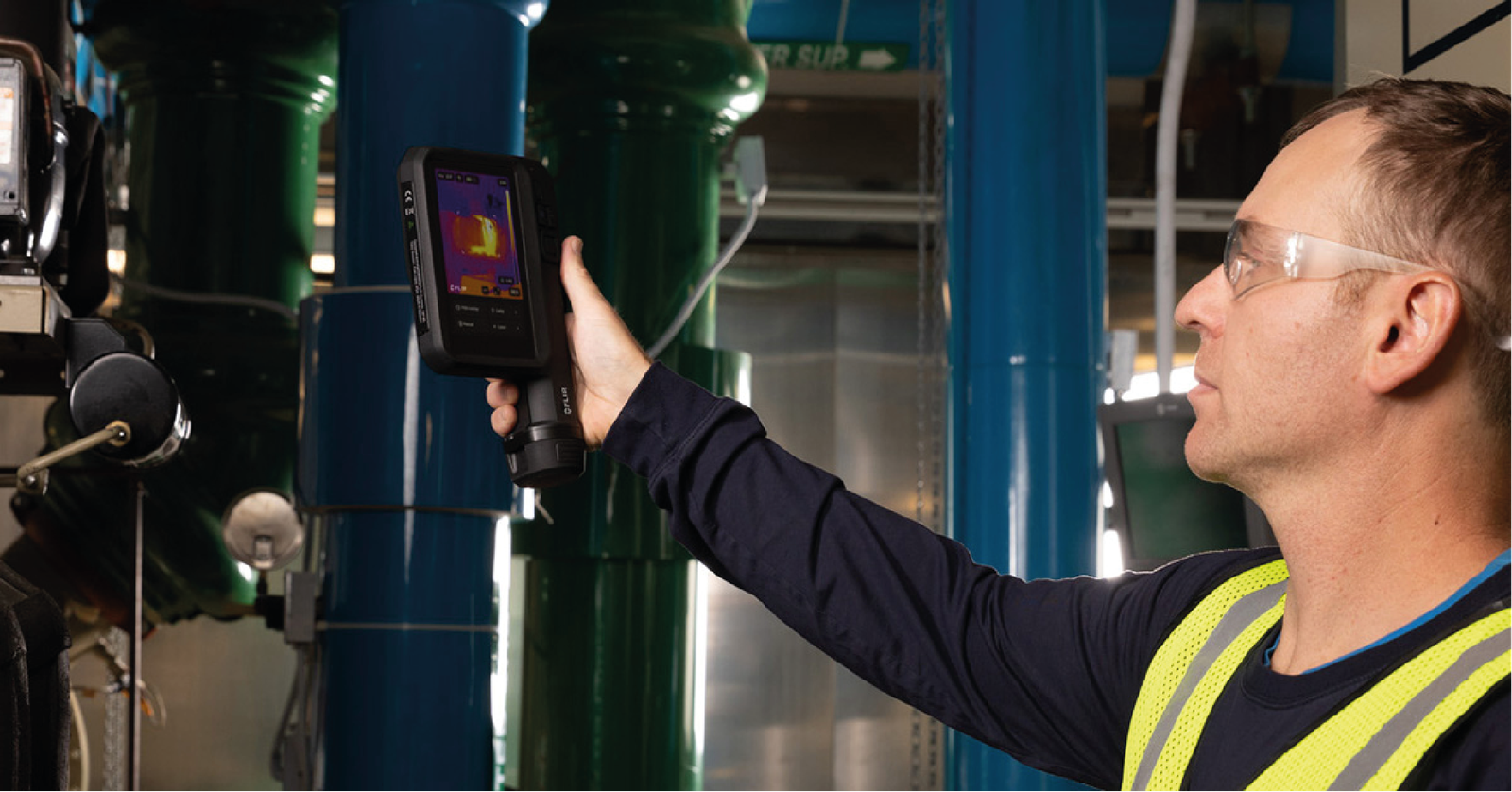 Cámara termográfica-i65- inspección en tableros