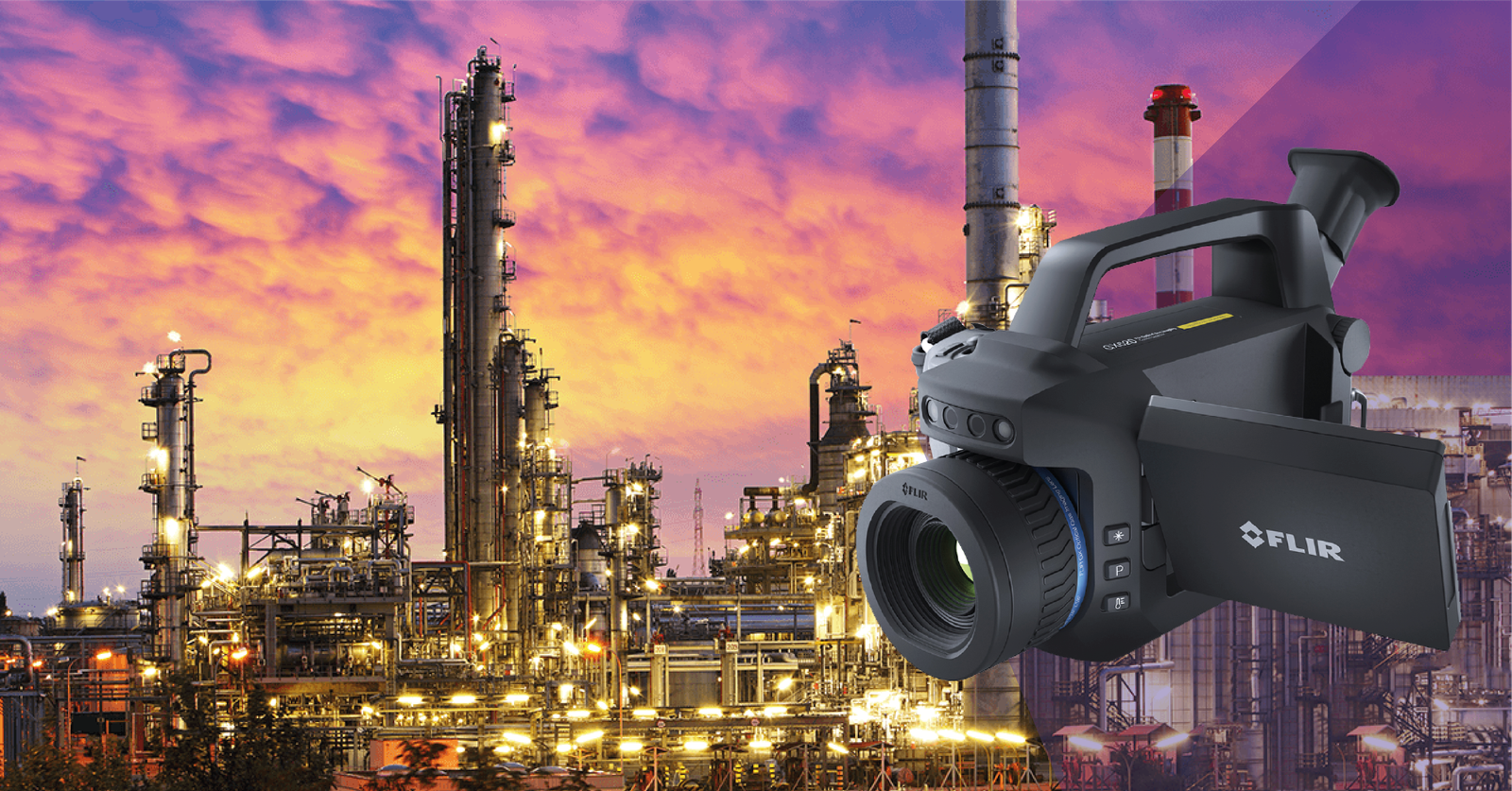 Cámaras detectoras de gases metano y propano FLIR