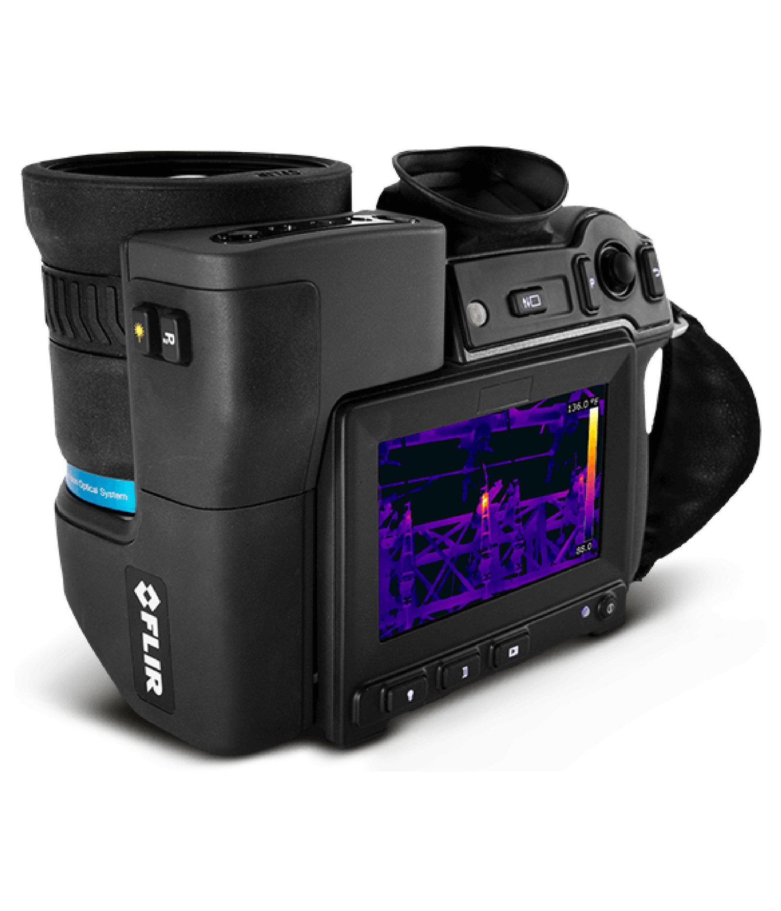 cámara termográfica de alta resolución